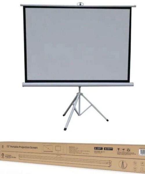 72 INCH  PORTABLE PROJECTION. SCREEN