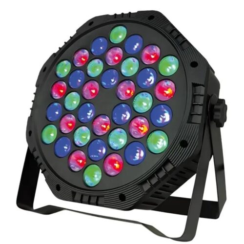4~RGB Par Can Stage Light 36LED Color Mixing App Control Party Club Disco Lights
