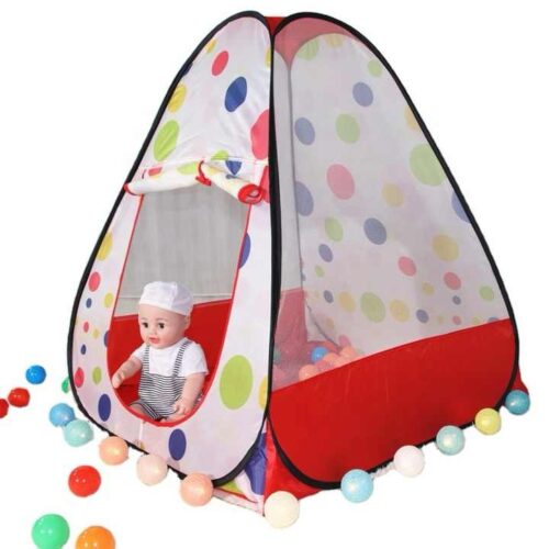 Hot Sale Pop up Triangle Tent Baby Play Ball Pool Tent Children Playhouse Tent for Baby