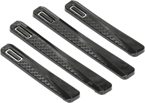 Car Universal Door Guard Styling Door Edge Guard Anti-Scratch Trim Door Edge Guard Door Protector (Carbon Black) D