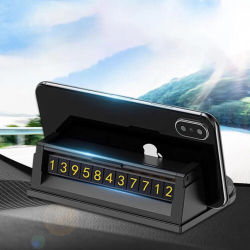 ABS Car dashboard mount holder Convenient Black PVC Mat stand holder Anti-slip holder for Car dashboard Car
