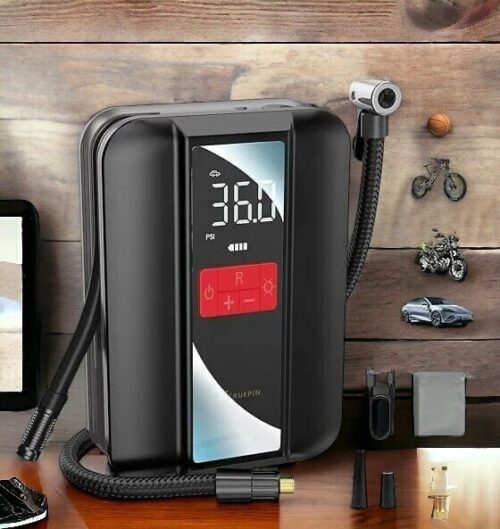 YESIDO Cordless Tire Pump 150PSI Digital Pressure Gauge Air Compressor Inflator