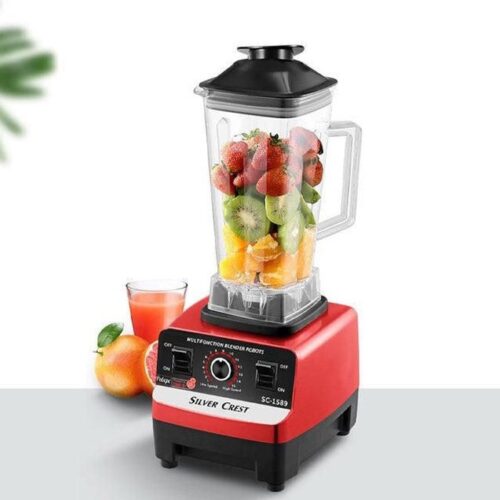 Silver Crest 4500W Professional Large Capacity Kitchen Electric Blender Juicer, Mixer