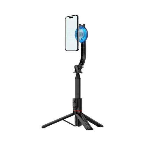 Green Lion Magselfie Selfie Stick Tripod - Black