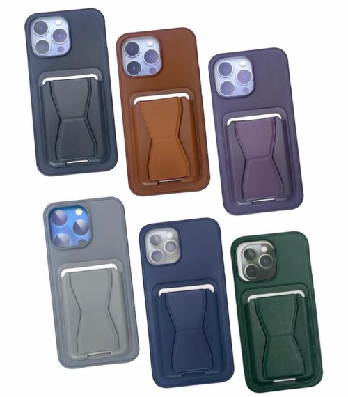Soft PU Leather Case Shockproof Cover with Built-in Stand PU Leather for Stylish Look and Comfortable Grip