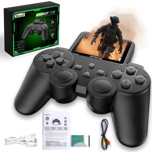 TheLittleOnes Video Game For Kids - Retro Handheld 520 in 1 Gaming Console,Game Box With TV Output,520+ Digital Games,Toys Game Console For Kids,Best Birthday Gift For Kids,Mini Gamepad [GAME-B0Y 7.0]