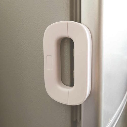 Trendy Baby Safety Products Child Baby Gate Door Locks Fridge Safety Lock Refrigerator Freezer Lock for Fridge Door Kitchen dc