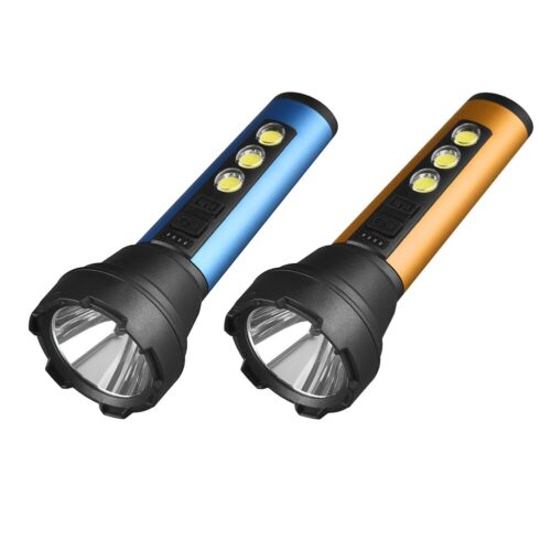 2 pcs Offer LED COB Flashlight Multifunctional Waterproof Camping Lamp for Outdoor Equipment dc