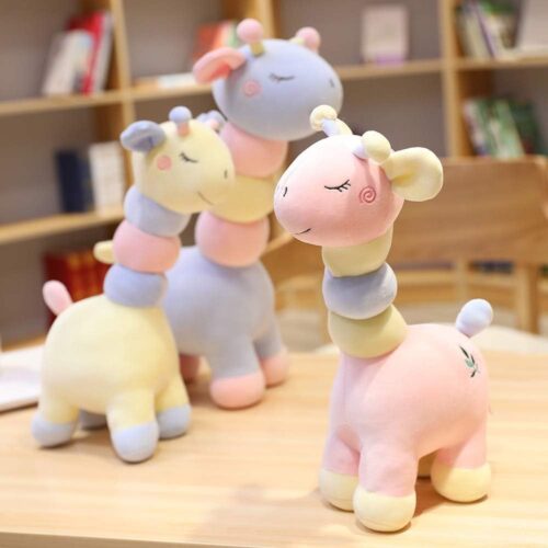 Teddy Daddy - Giraffe Soft Toys - Multicolor Plush Stuffed Animal - 25 CM - 1 Single Piece Ml
