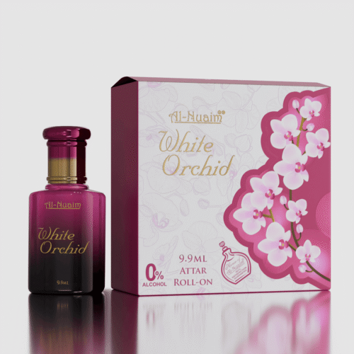 Al Nuaim White Orchid 9.9ML Attar Roll-On Perfume