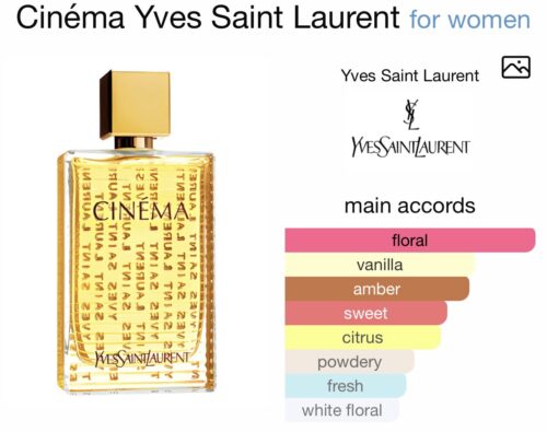 Cinéma Yves Saint Laurent for women