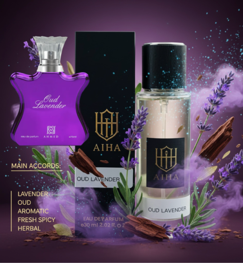 Inspired by: Oud Lavender Ahmed Al Maghribi for women and men 30 ml